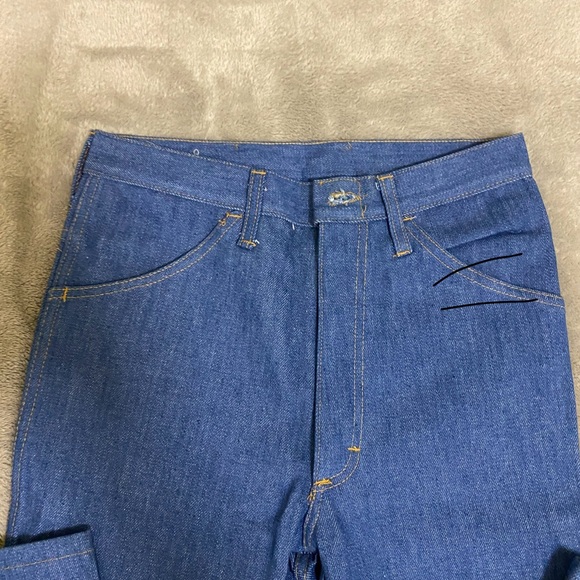 Vintage 70’s Tailfeathers Bell Bottom Jeans - Picture 9 of 12